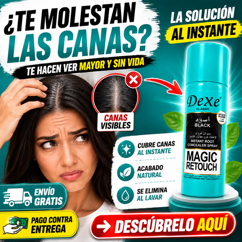 Spray Cubre Canas y Raíces Color Negro