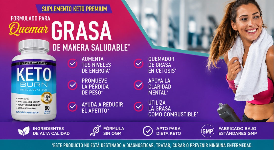 KETO BURN suplemento Dietetico