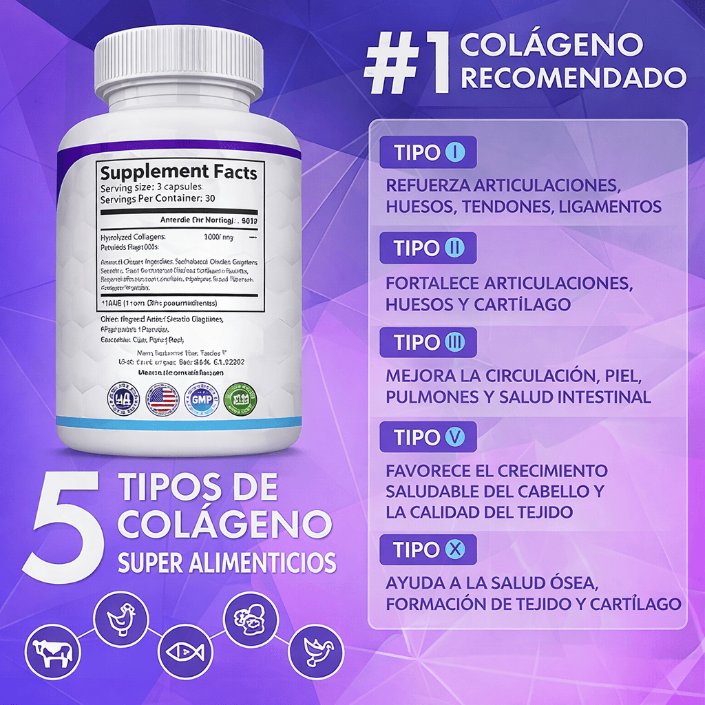 Toplux Multi Colágeno 1800mg 90 Cápsulas