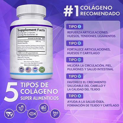 Toplux Multi Colágeno 1800mg 90 Cápsulas