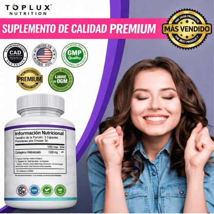 Toplux Multi Colágeno 1800mg 90 Cápsulas