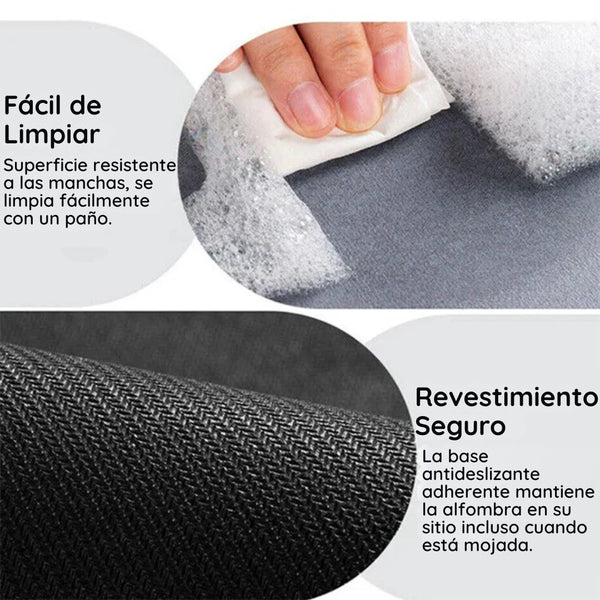 ALFOMBRA DE BAÑO SUPER ABSORBENTE