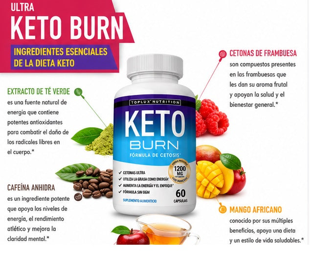 KETO BURN suplemento Dietetico