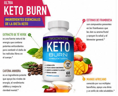 KETO BURN suplemento Dietetico