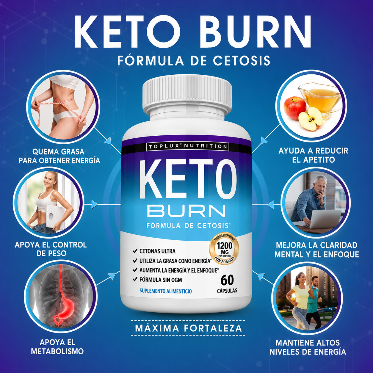 KETO BURN suplemento Dietetico