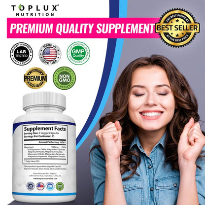 Magnesio Complex™ 8 en 1 💊 100% Original de EE.UU + Envío Gratis
